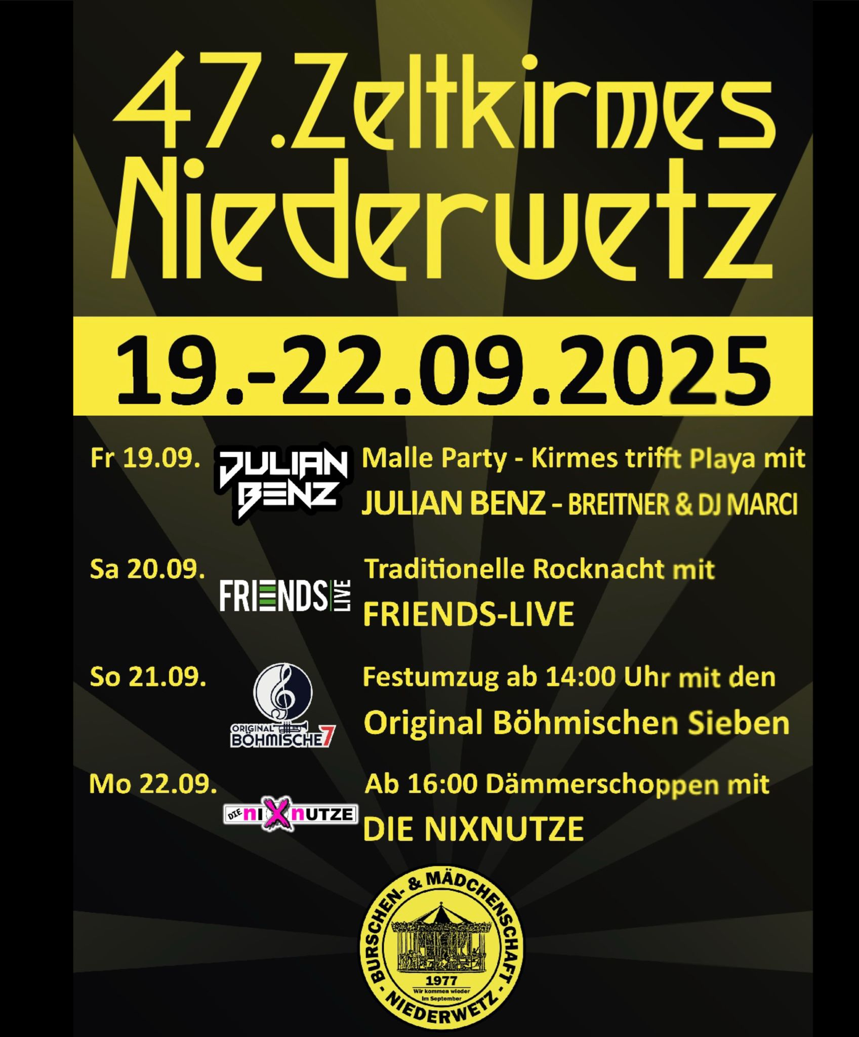 Kirmes Niederwetz 2025